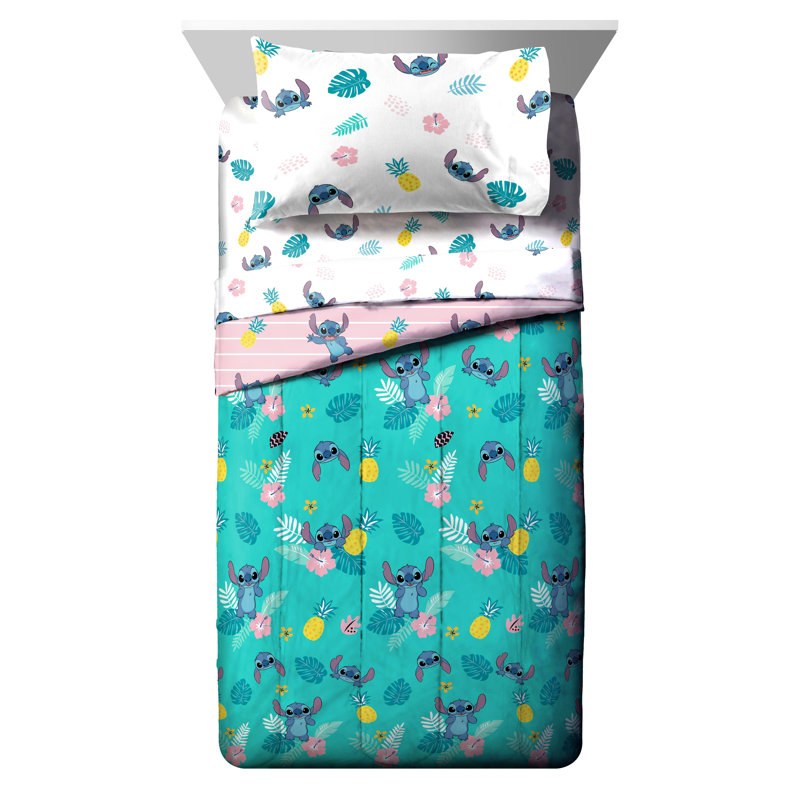 Aloha Stitch Comforter, Queen Comforter + 4 Additional Pieces