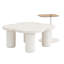 Ensemble de tables basses modernes en forme de pétales avec un design polyvalent et des soins personnalisés