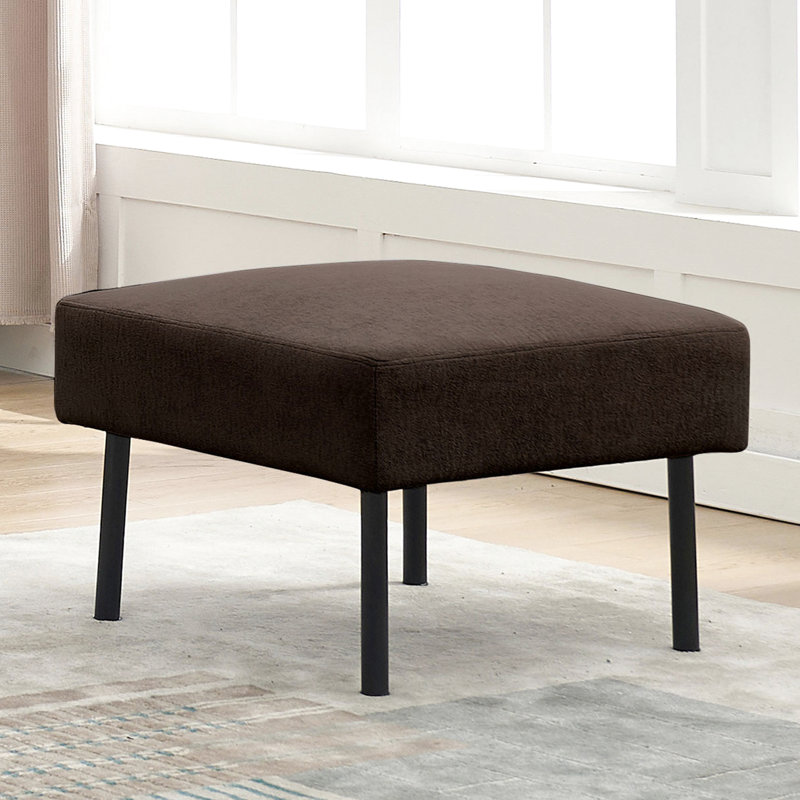 Canapé modulaire moderne en forme de L brun, confortable et fonctionnel pour le salon en métal chenille
