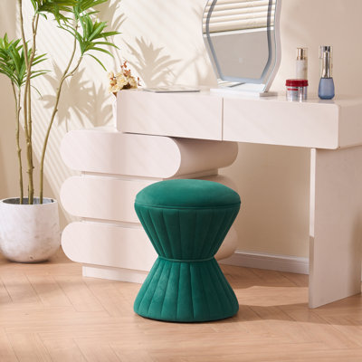  Repose-pieds de tabouret d'appoint capitonné Konsta