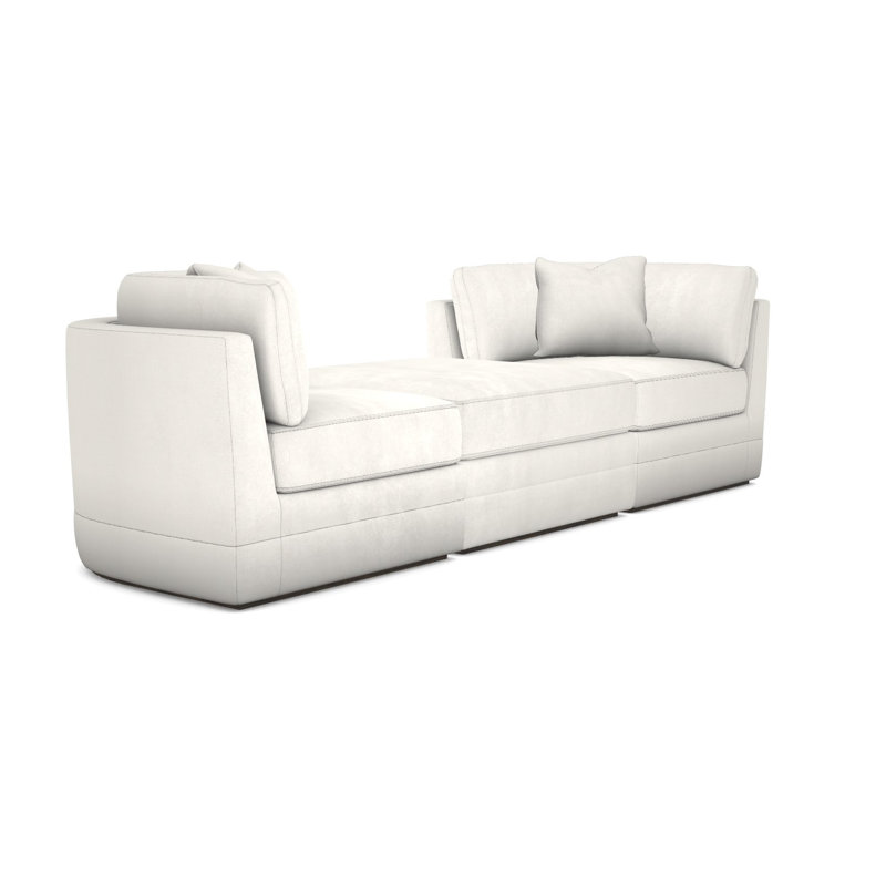 Thom Filicia Home Sectional, Tommy Snow Polyester Blend, Havana