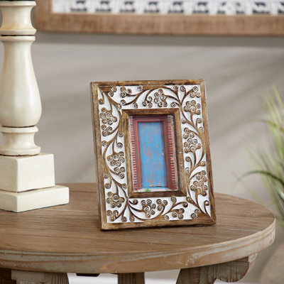 Trejo Brown Wood Matte Picture Frame