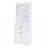 Bathroom Storage Cabinet with Two Doors, Drawers, Adjustable Shelf & Three Open Shelves