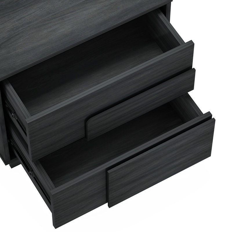 Horizon 22" Nightstand In Charcoal Gray  (Only Nightstand), Charcoal Gray
