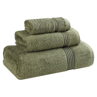 Oleg 3-Piece Egyptian Cotton Towel Set