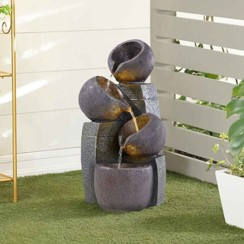 Outdoor Weather Resistant Floor Fountain