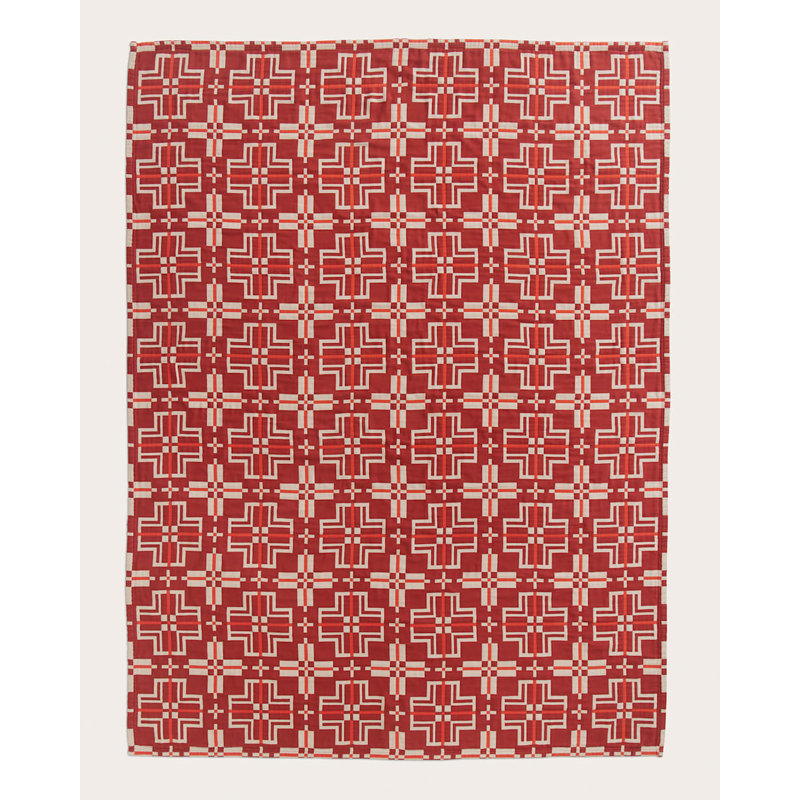 Pendleton San Marcos Persimmon Queen Quilt, 90" L x 90" W