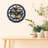 Desk wooden Clock Round 10 inches with Real Moving Gears (Transformable into a Wall Clock - detachable base) Canada Collection-1049897923
