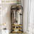Corner Coat Rack With Shoe Bench and 6 Double Hooks, Corner Hall Tree - Clothes Rack With Storage Hall Tree With Organizer Shelf for Entryway, Hallway, Closet-1786214087