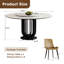 Ensemble de table de salle à manger Industrial Elegance