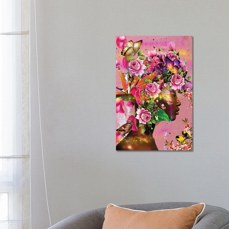 In Full Bloom by Yvonne Coleman Burney - Print on Canvas, 66.04 cm H x 45.72 cm W x 1.91 cm D, Wrapped Canvas