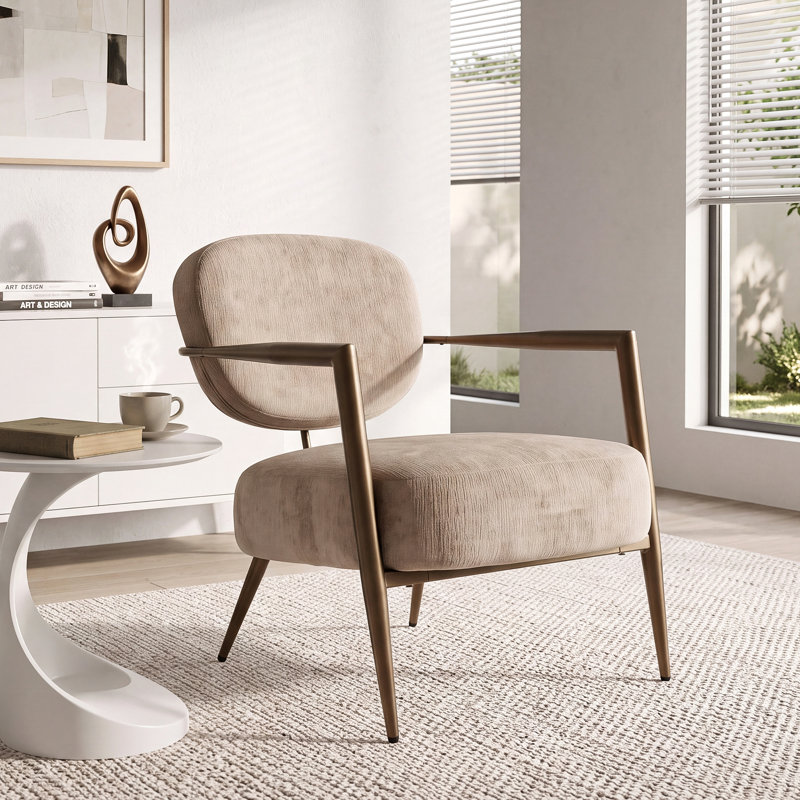 Chaise d'appoint Modern, Chameau