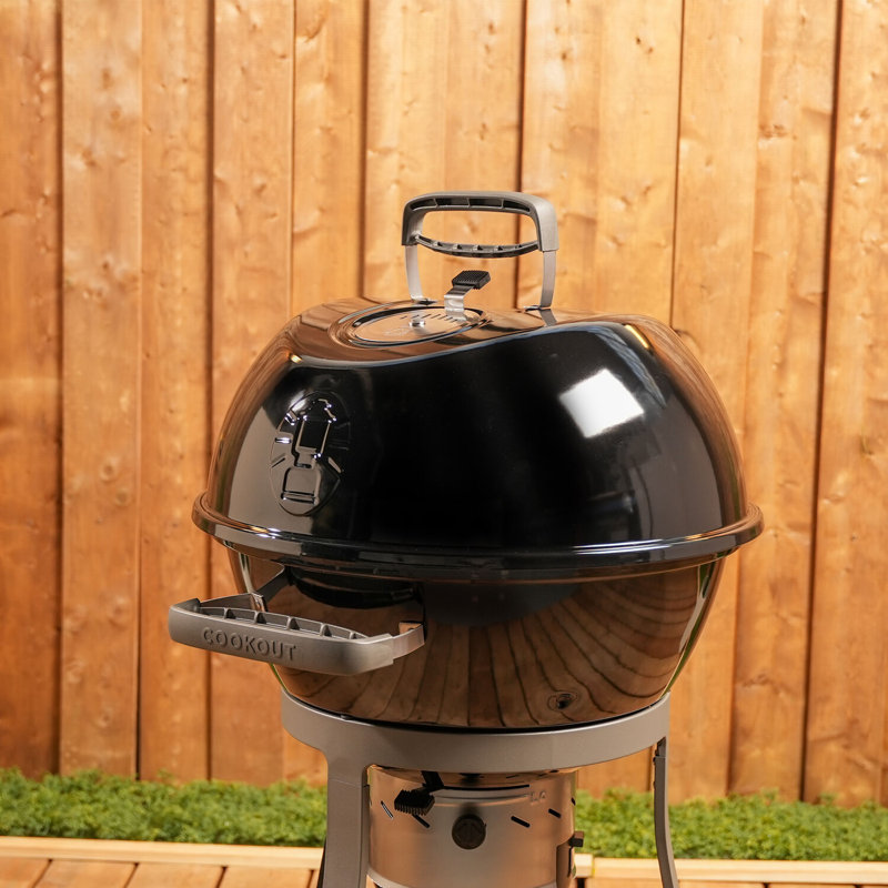 Barbecue au charbon Coleman En surface de cuisson totale, roues, tablette, portable