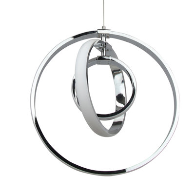 Mitchelton 3 - Light Dimmable LED Geometric Chandelier