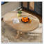 Farmhouse Extendable Round Dining Table for Kitchen & Dining Room-1905928702