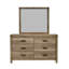 Meuble de rangement en bois massif 1Pc