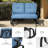 Adalet Steel Outdoor Glider-1368985666