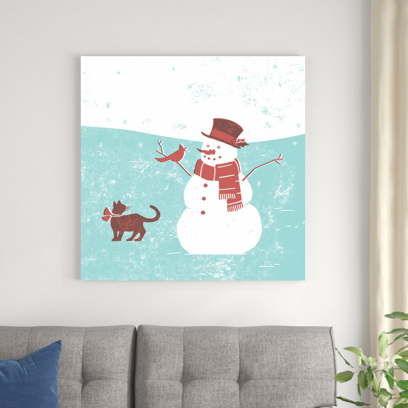 Noël Mid-Century II, H 36 po x l 36 po