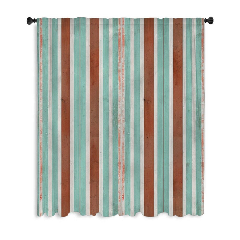 Rideau transparent en polyester Chrisma, L 50 po x L 84 po