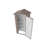 Campcraft High Quality Galvanized Iron Sheet,Waterproof Design, Reasonable Internal Space Planning,Equipped With A Solid Lock System,Easy To Assemble And Move,Small Metal Compact Garden Shed-123950958