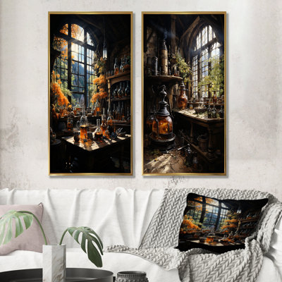Brewmaster Dream Room - Ensemble de 2 impressions sur toile de bière