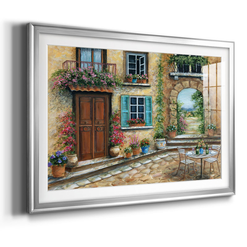Cour toscane, Argent, H 15 po x l 21 po x P 1,5 po