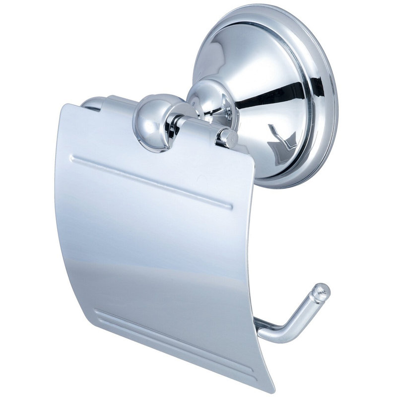Wall Mounted Toilet Paper Holder, Polished Chrome