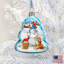 Keepsake 3'' Handmade Glass Holiday Shaped Ornament