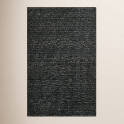 Thorwald Hand Tufted Wool Charcoal Rug