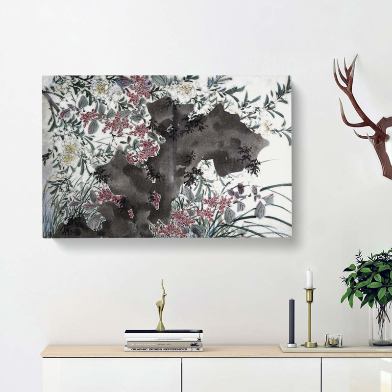 Garden Flowers Vol.2 by Chen Daofu - Wrapped Canvas, 40cm H x 60cm W x 3cm D