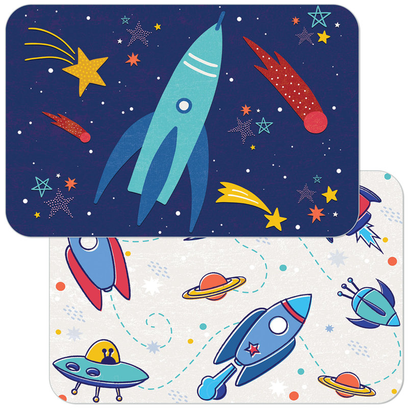 Ensemble de 4 napperons réversibles Zoomie Kids