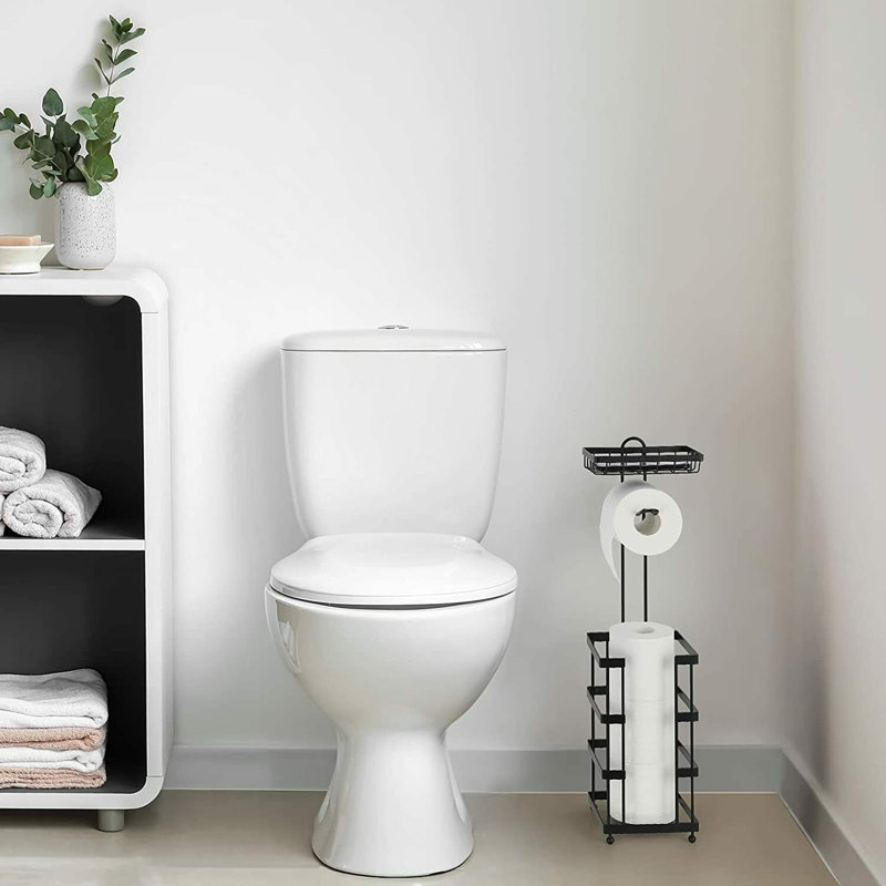 Porte-papier hygiénique sur pied