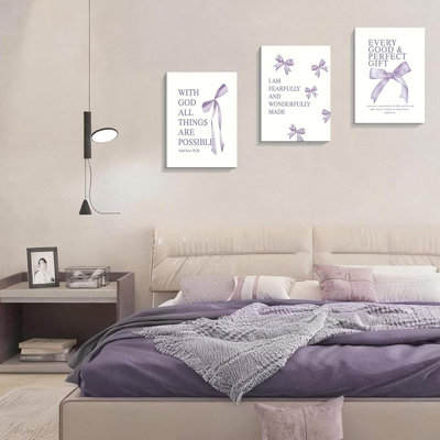 3 Piece Wrapped Canvas Wall Art