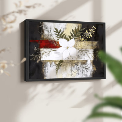 Chirstmas Art-CCXLIII -Framed Print - Restickable