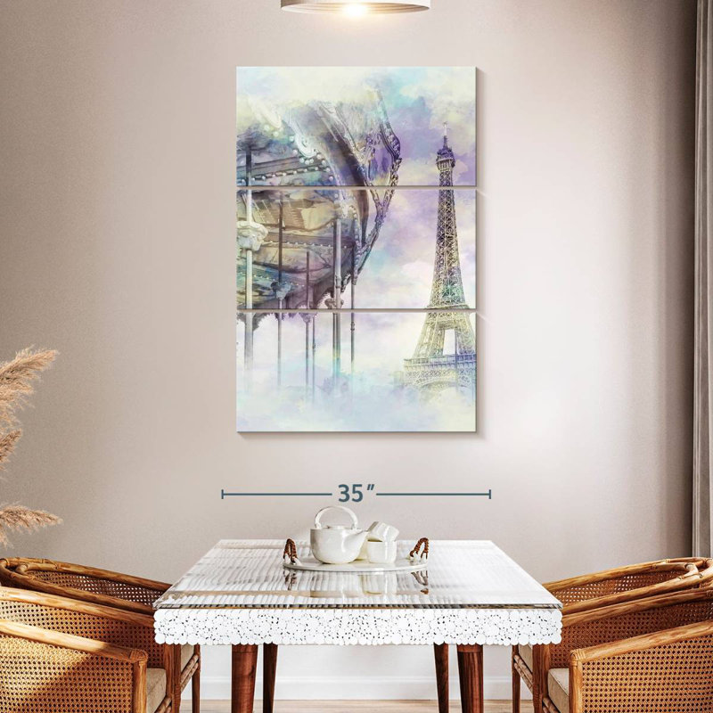 Nicci Typical Paris, 50" H x 32" W