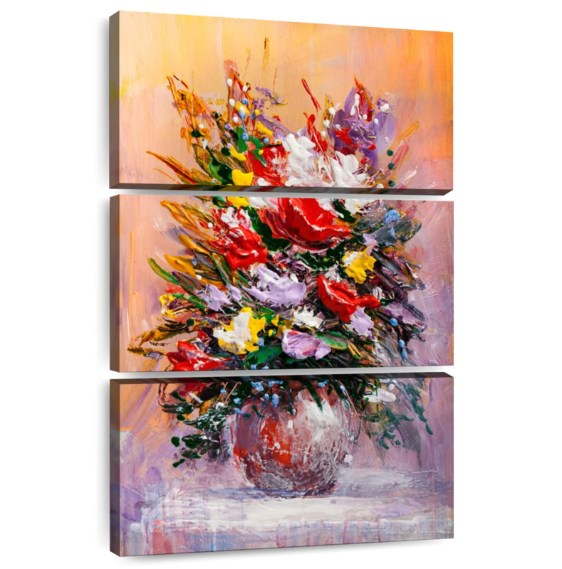 Harnek Vintage Floral Abstract, 32" H x 20" W