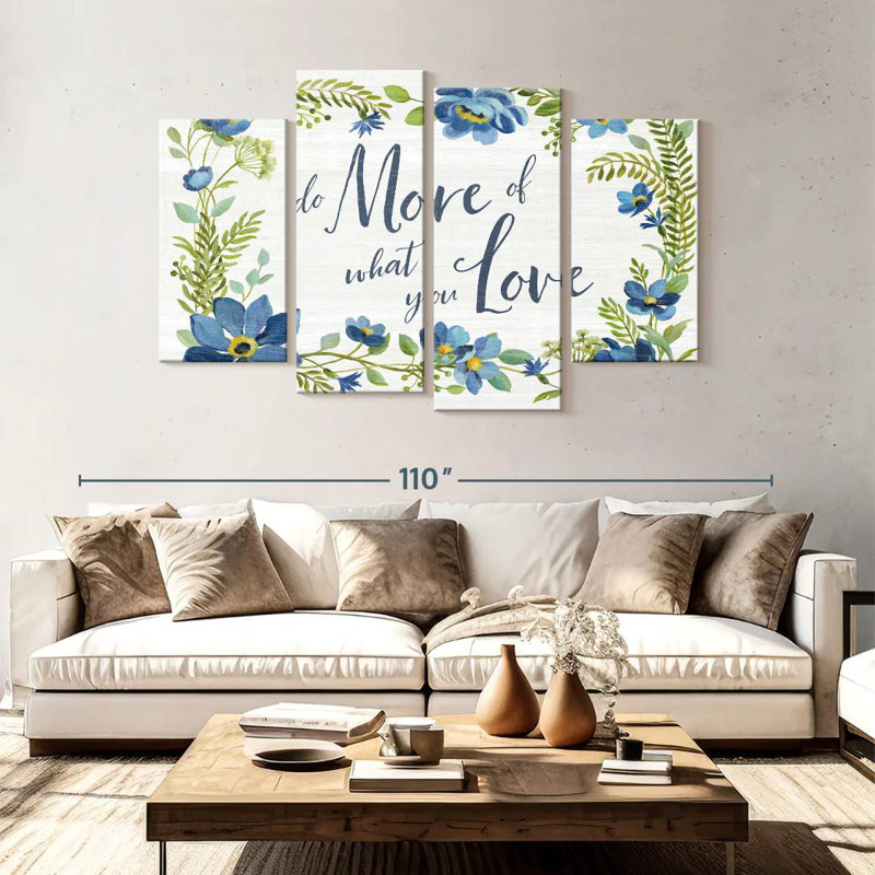 Tergel Botanical Blue Quote V