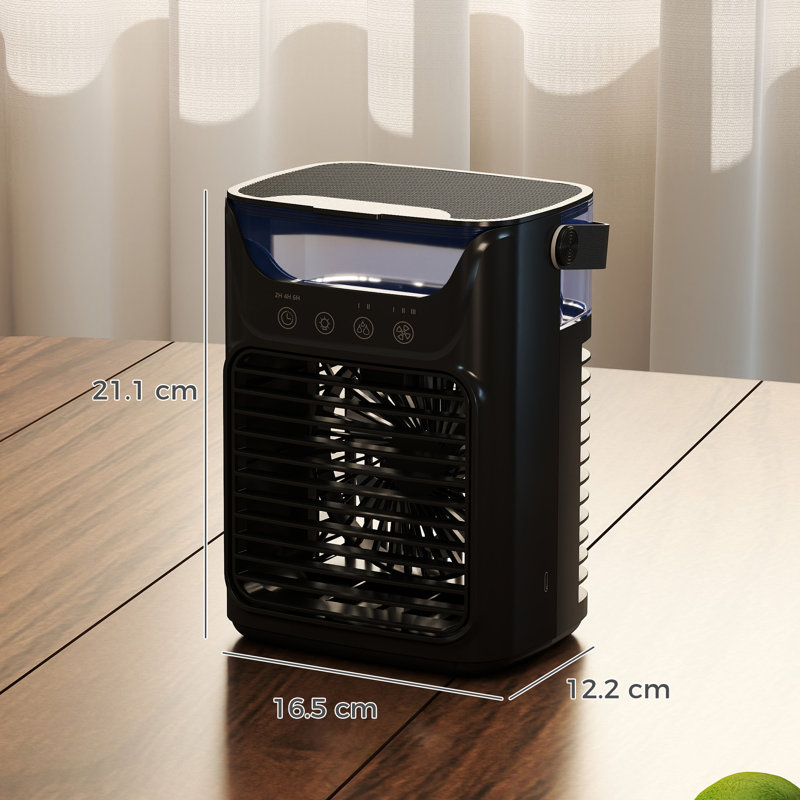 Desk Fan, Black