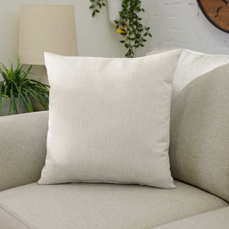Coussin Andrew, H 16 po x l 16 po, Rosé