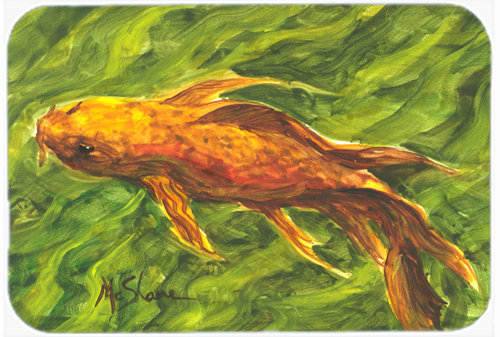 Koi Fish Glass Cutting Board