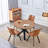 AMIGOSBR1 Round 47.2" Diameter Table