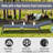 Shien Outdoor Metal Chaise Lounge-496544930