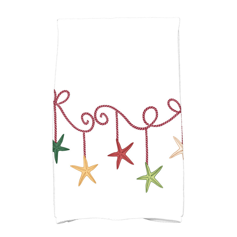 Springville Tea Towel Kitchen Towel, Cranberry
