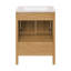 Meuble-lavabo autoportant en chêne 24 po avec plateau d'évier Château-105680442-121323632-121323635