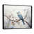 Black Floater Framed