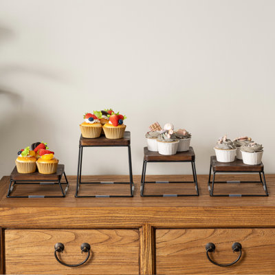 4-Piece Tiered Stand Set