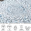 Tapis intérieur / extérieur ivoire / bleu marine Ellefson-1878933455