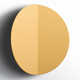 Keef Single Light Steel Dimmable LED Armed Sconce