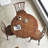 Walnut Round Solid Wood Dining table-2093633018