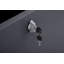 Chalandra Galvanised Steel Lockable Deck Box with Wheels-109079078